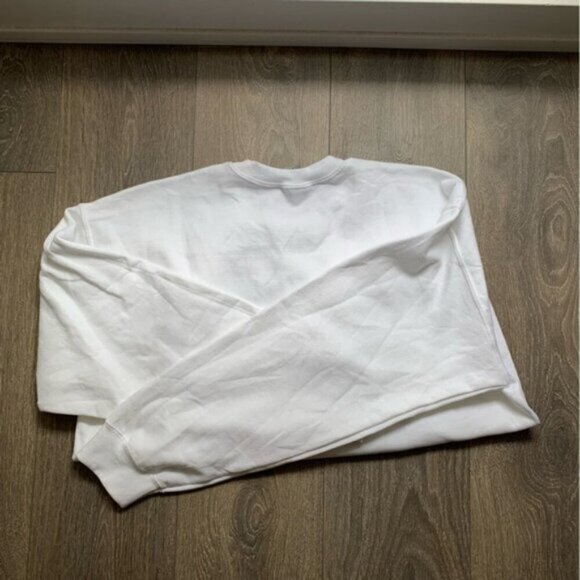 Women's Graphic Logo Coffee Leggings Leopard Casual Pullover Sweater Size Large - Picture 9 of 11